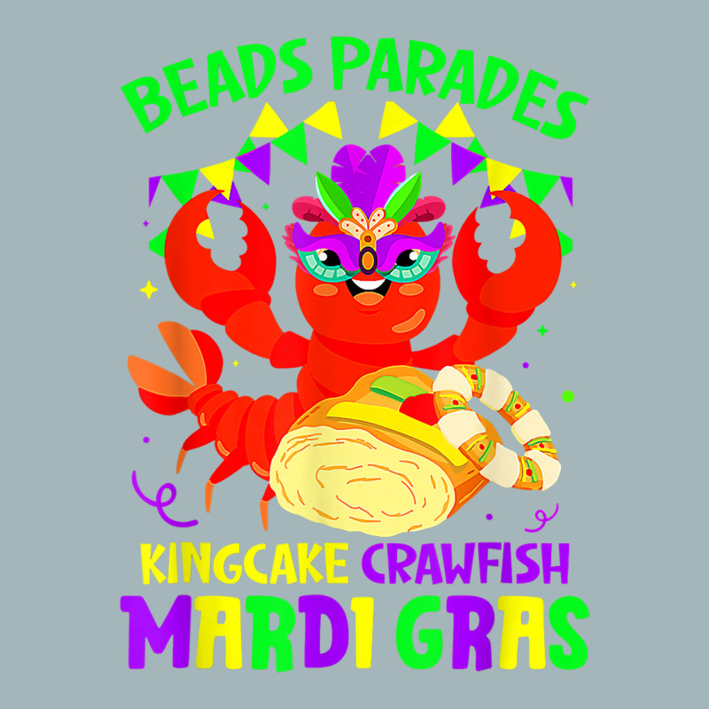 Beads Parades Kingcake Crawfish Mardi Gras Fat Tue Unisex Sherpa-lined Denim Jacket | Artistshot