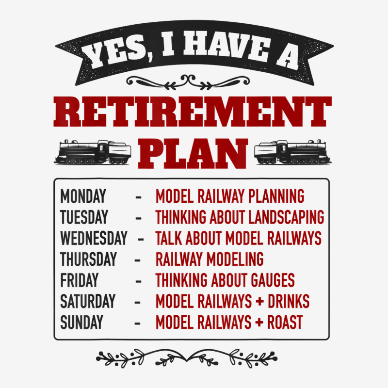 Model Railway Retirement Idea For Men & Railway Mo Classic T-shirt | Artistshot