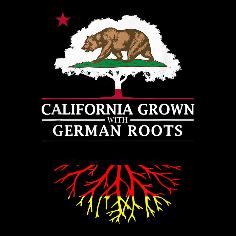 California Grown With German Roots   Germany T Shirt Adjustable Cap | Artistshot