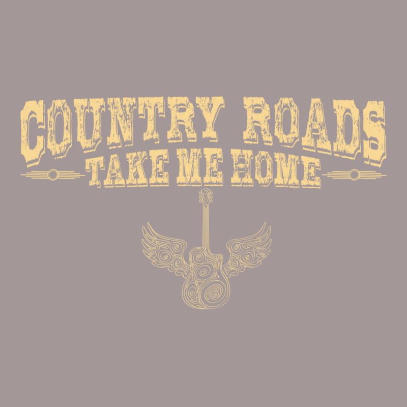 Country Roads Guitar T Shirt John Denver Inspired Vintage Short by guguafoulla0 | Artistshot