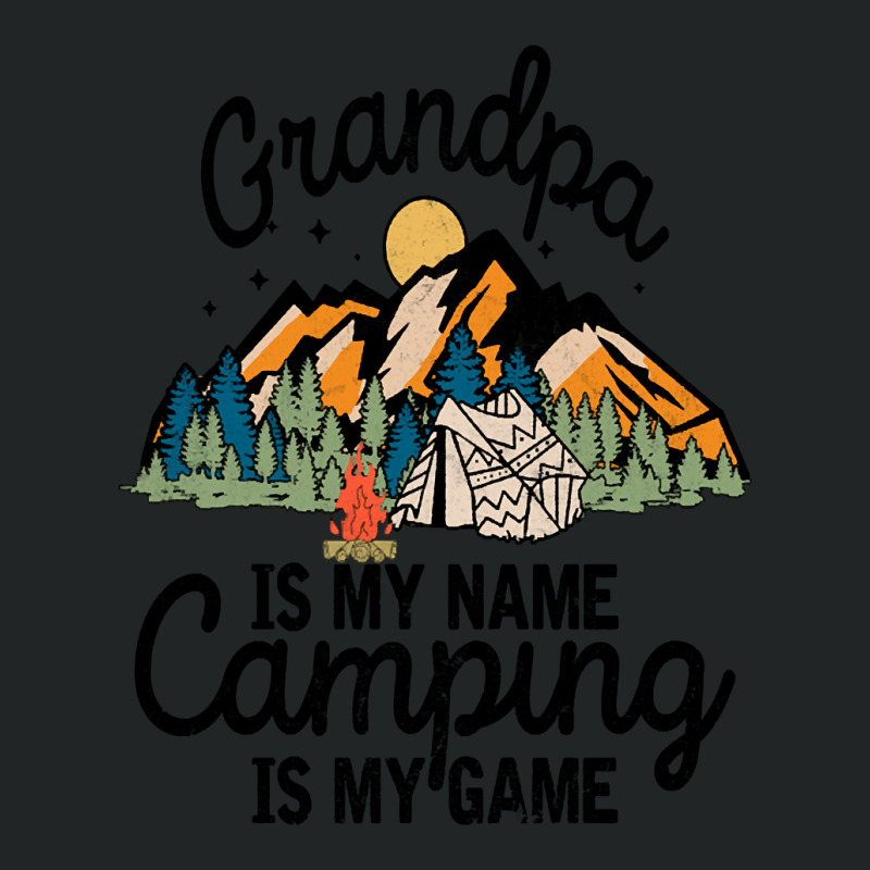 Limited Edition Grandpa Is My Name Camping Duffel Bag | Artistshot