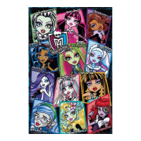 Monster High Character V-neck Tee | Artistshot