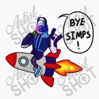 Djss Saying Bye Simps T-shirt | Artistshot