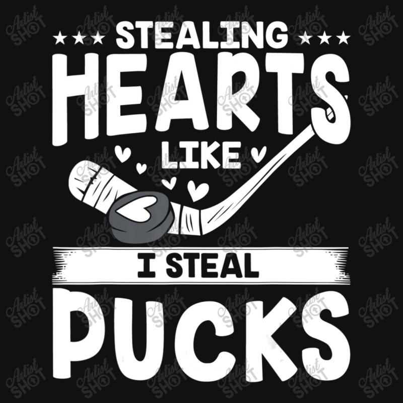 Valentines Day Hockey Stealing Hearts Kids Toddler Graphic T-shirt | Artistshot