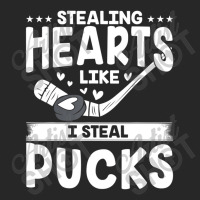 Valentines Day Hockey Stealing Hearts Kids Toddler Men's T-shirt Pajama Set | Artistshot