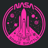 Space Shuttle Hot Pink Emblem Aesthetic Duffel Bag | Artistshot