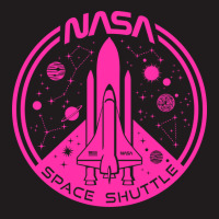 Space Shuttle Hot Pink Emblem Aesthetic Waist Apron | Artistshot