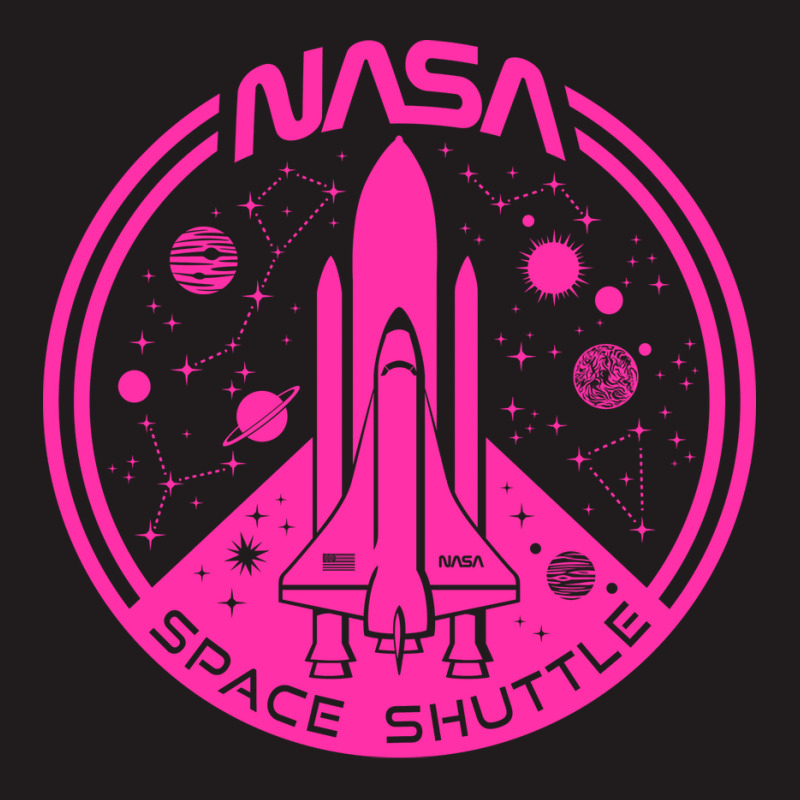 Space Shuttle Hot Pink Emblem Aesthetic Waist Apron | Artistshot