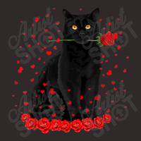 Black Cat With Red Roses Couples Valentine's Day W Racerback Tank | Artistshot