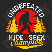 Undefeated Hide And Seek Champion Ladies Fitted T-shirt | Artistshot