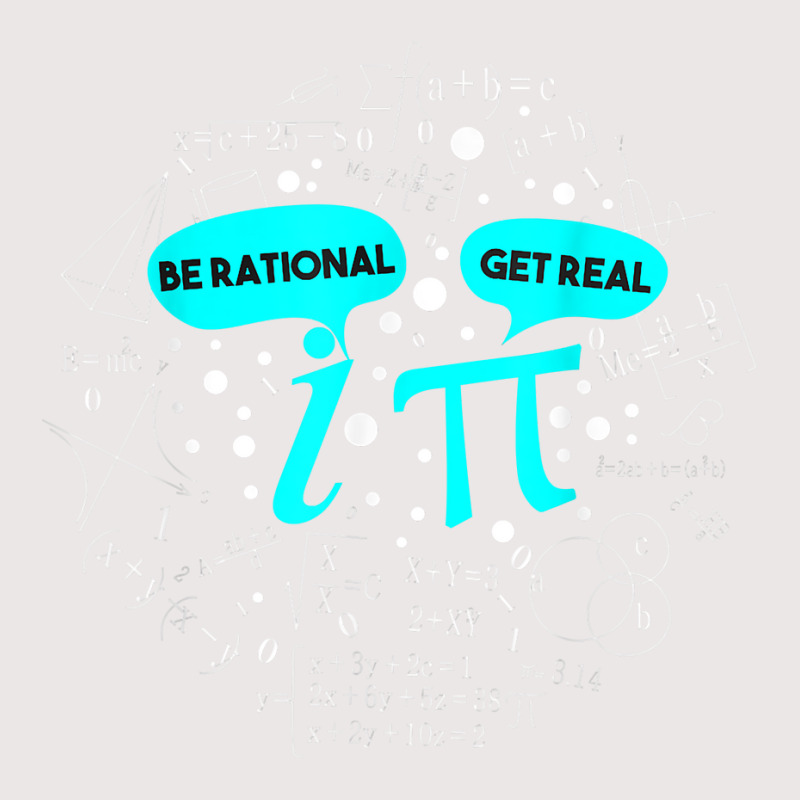 Be Rational Get Real Funny Math Pi T Shirt T Shirt Pocket T-Shirt by mumm | Artistshot