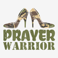 Womens Camo Heels Prayer Warrior Faith God Jesus C Graphic T-shirt | Artistshot