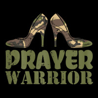 Womens Camo Heels Prayer Warrior Faith God Jesus C Men's 3/4 Sleeve Pajama Set | Artistshot