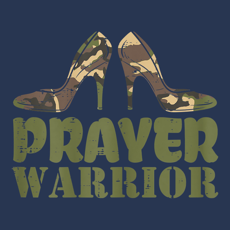 Womens Camo Heels Prayer Warrior Faith God Jesus C Men Denim Jacket | Artistshot