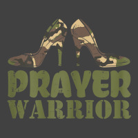 Womens Camo Heels Prayer Warrior Faith God Jesus C Vintage T-shirt | Artistshot