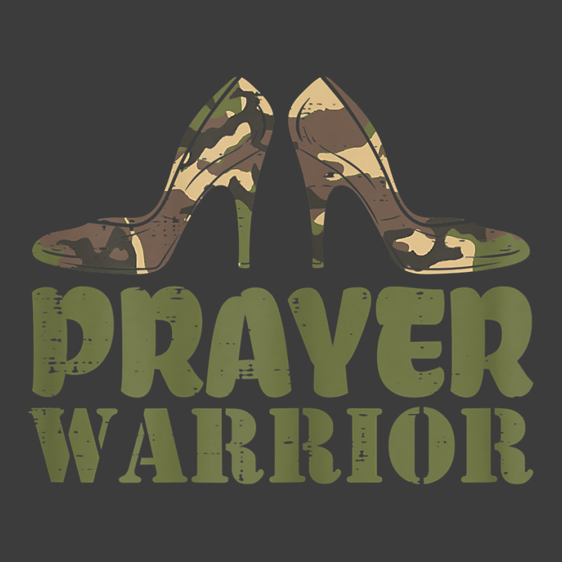 Womens Camo Heels Prayer Warrior Faith God Jesus C Men's Polo Shirt | Artistshot