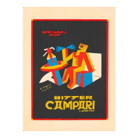 Bitter Campari By Fortunato Depero (1892 1960) Men's 3/4 Sleeve Pajama Set | Artistshot