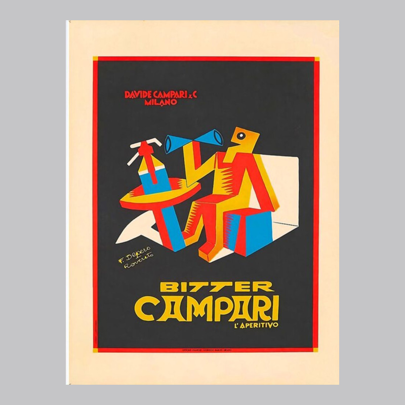 Bitter Campari By Fortunato Depero (1892 1960) Baby Bodysuit by ronaldojon | Artistshot