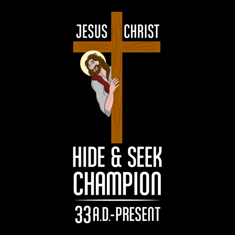 Atheist Gear Jesus Hide Seek Champion Maternity Scoop Neck T-shirt by russerbearh | Artistshot