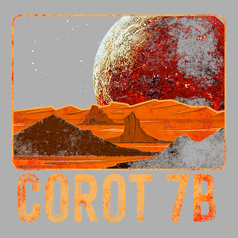 Corot7b Exoplanet Planet Aesthetic Exclusive T-shirt | Artistshot