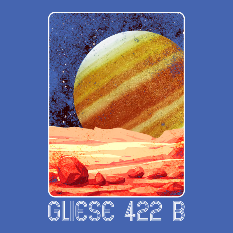 Gliese 422 B Exoplanet Planet Red Zipper Hoodie | Artistshot