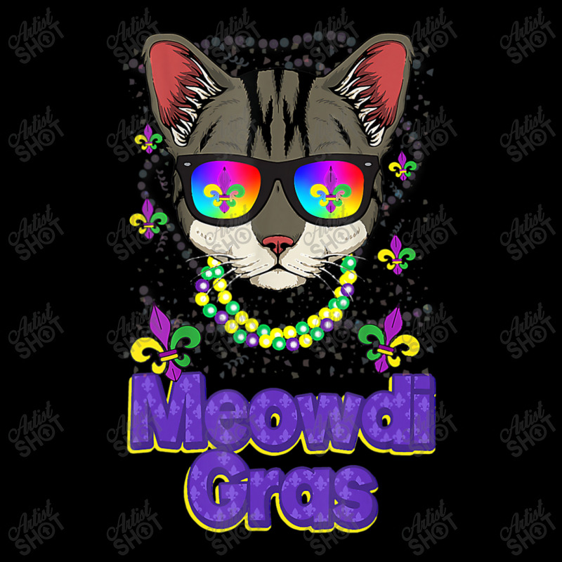 Meowdi Gras Mardi Gras New Orleans Cat Mask Sungla Adjustable Cap by kimblejoettaefd | Artistshot