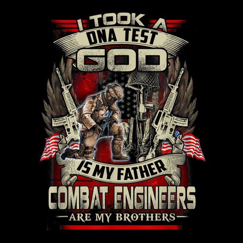 Combat Engineer T Shirt , I Took A Dna Test God Is Toddler Sweatshirt by heffopance | Artistshot