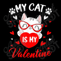 My Cat Is My Valentine Kitten Lover Heart Boys Gir Kids Cap | Artistshot