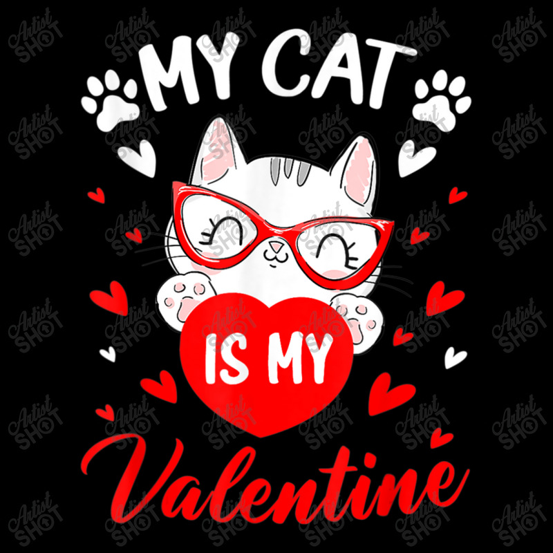 My Cat Is My Valentine Kitten Lover Heart Boys Gir Kids Cap by donellajeremykoa | Artistshot