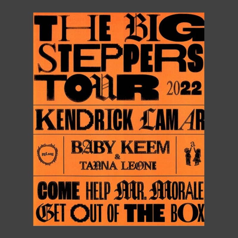 Kendrick Lamar Big Steppers Tour 2022 Vintage T-Shirt by corraHugot | Artistshot