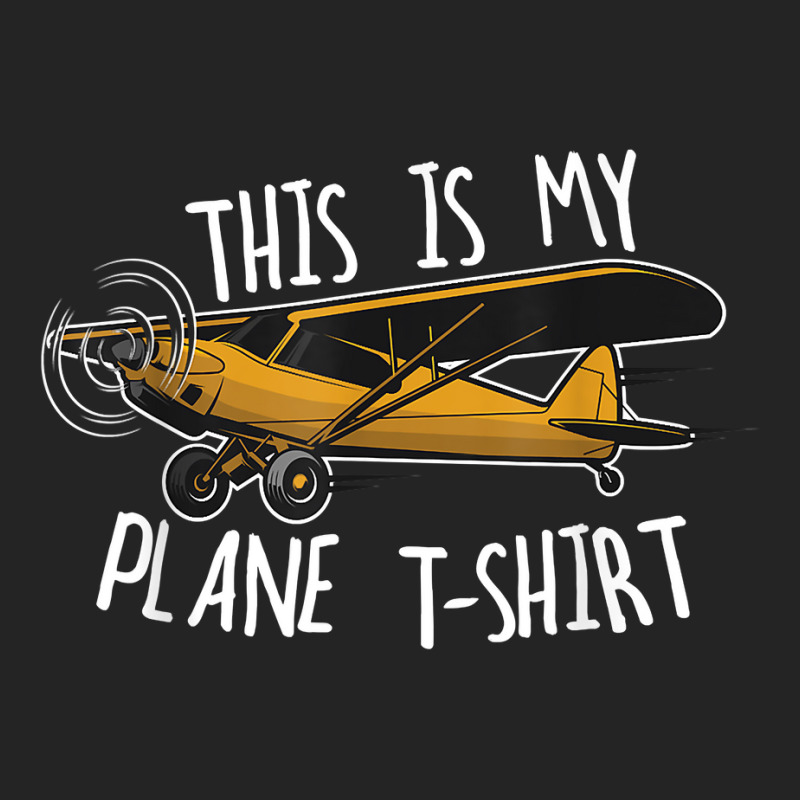 Funny Pilot Tshirt Airplane Tshirt This Is My Plan 3/4 Sleeve Shirt | Artistshot