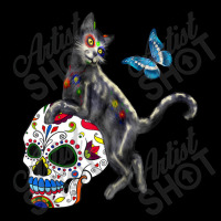 Day Of The Dead Cat Sugar Skull And Butterfly Legging | Artistshot