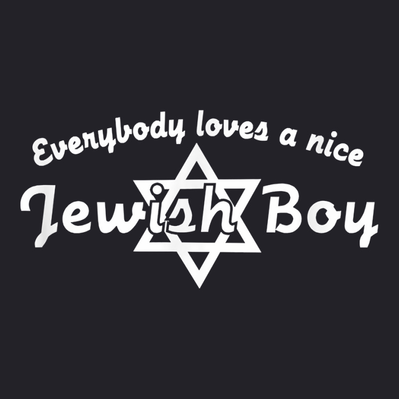 Everybody Loves A Nice Jewish Boy  Israel Humor T Unisex Sherpa-lined Denim Jacket | Artistshot