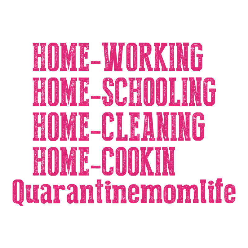 Home Working Homeschooling Home Cleaning Home Cookin Quarantine Mom Li Crop Top by FAICAL | Artistshot