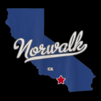 Norwalk California Ca Map T Shirt Youth Hoodie | Artistshot