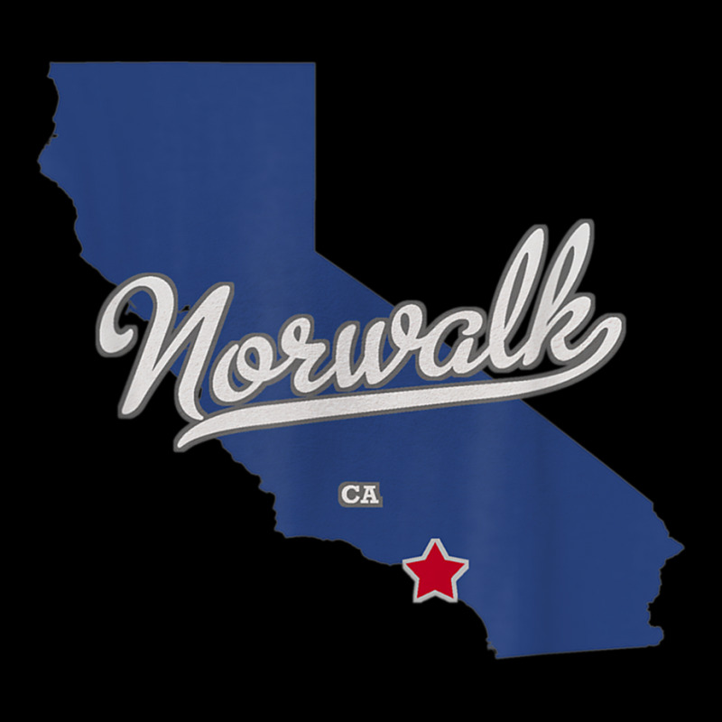 Norwalk California Ca Map T Shirt Youth Hoodie | Artistshot