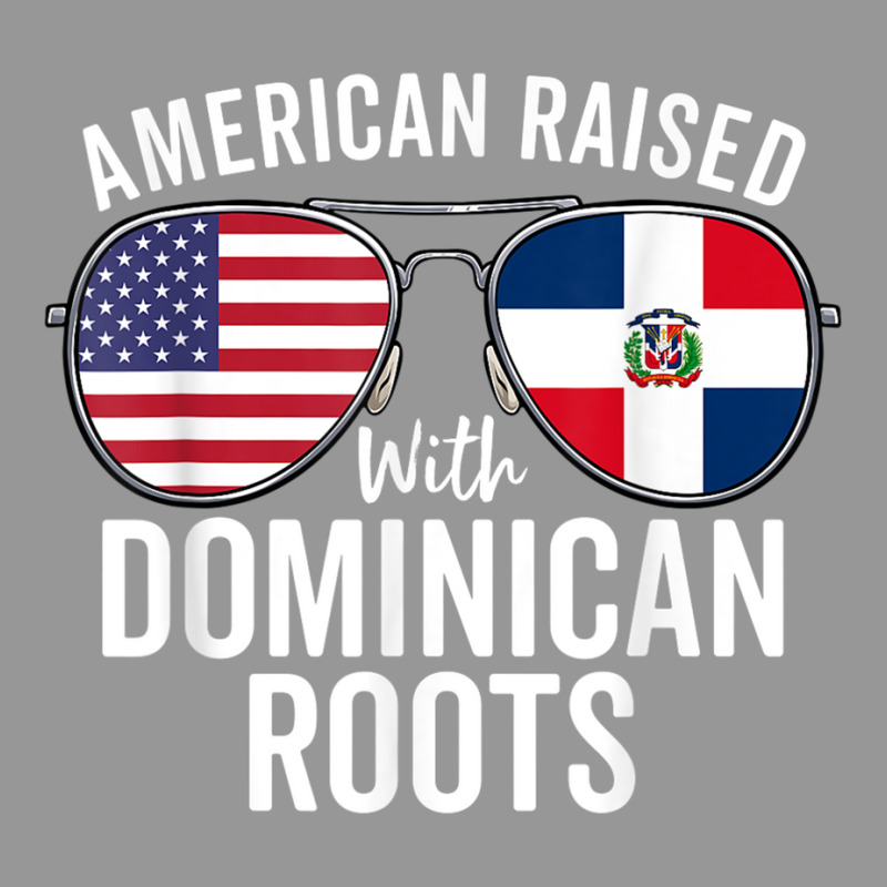 American Raised With Dominican Roots Dominican Rep Women's V-Neck T-Shirt by terrilyn | Artistshot