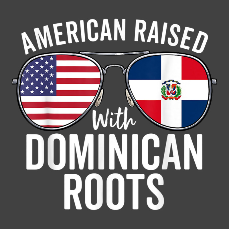 American Raised With Dominican Roots Dominican Rep Vintage T-Shirt by terrilyn | Artistshot