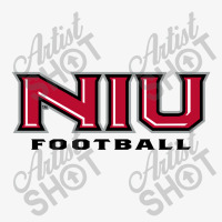 The  Northern Illinois Huskies Football, Wordmark, Ladies Fitted T-shirt | Artistshot