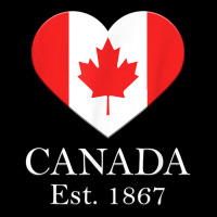 Canadian Maple Leaf Heart Flag   Canada 150 Years Fleece Short | Artistshot