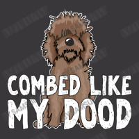 Combed Like My Dood Funny Humor Golden Doodle Dog Quote About Haircut Ladies Curvy T-shirt | Artistshot