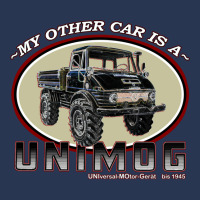 My Other Car Is A Unimog Men Denim Jacket | Artistshot