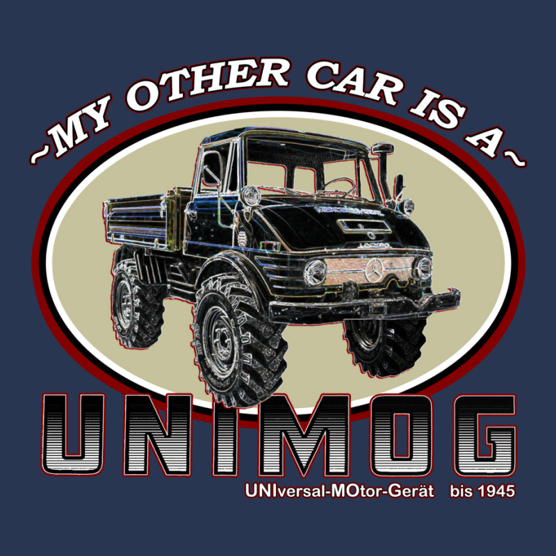 My Other Car Is A Unimog Men Denim Jacket by hermesginderq | Artistshot