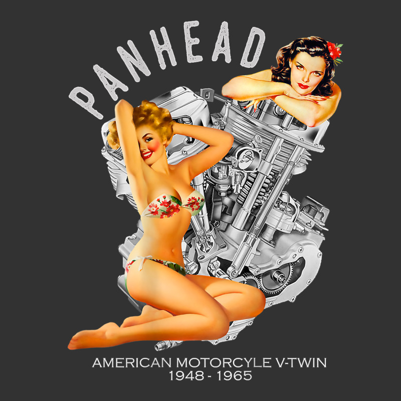 Hd Panhead Retro Pinup V Twin Engine Motorcycle 19 Baby Bodysuit | Artistshot