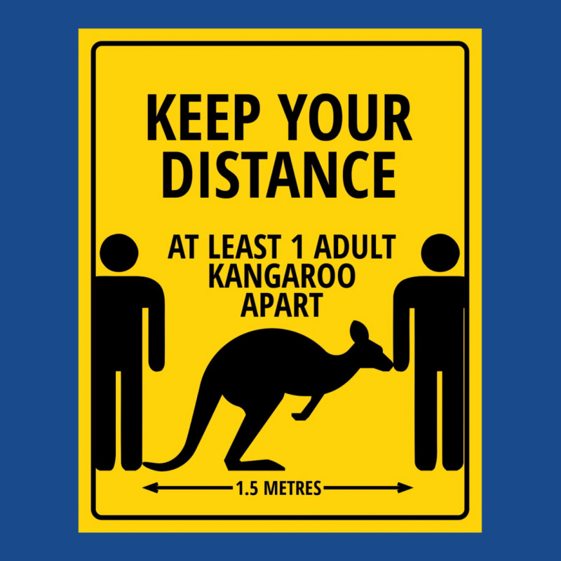 Please Keep At Least 1 Kangaroo Apart Tank Top by hermesginderq | Artistshot