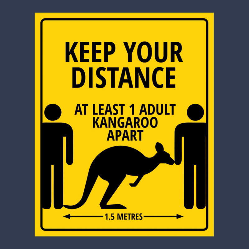 Please Keep At Least 1 Kangaroo Apart V-Neck Tee by hermesginderq | Artistshot