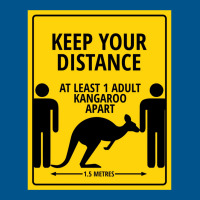 Please Keep At Least 1 Kangaroo Apart Classic T-shirt | Artistshot