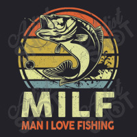 Mens Man I Love Fishing-shirt Fly Fish Fisherman B Unisex Sherpa-lined Denim Jacket | Artistshot