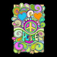 Psychedelic Hippy Retro Peace Art 1 Lightweight Hoodie | Artistshot