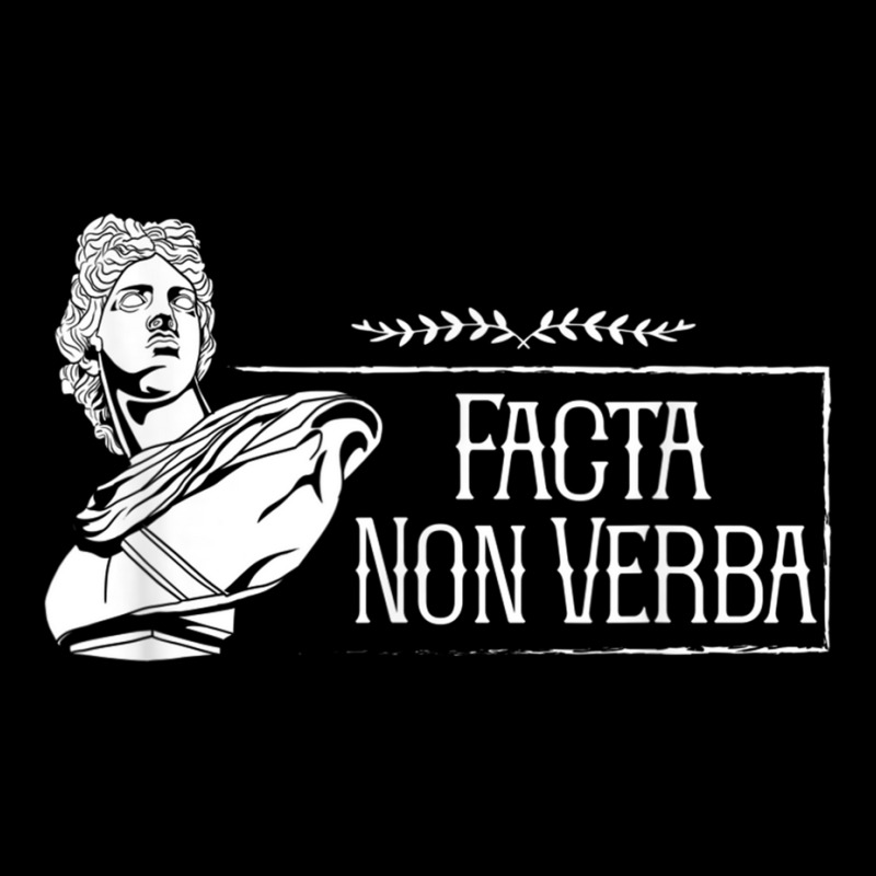 Latin Saying   Facta Non Verba T Shirt Pocket T-Shirt by mheny | Artistshot